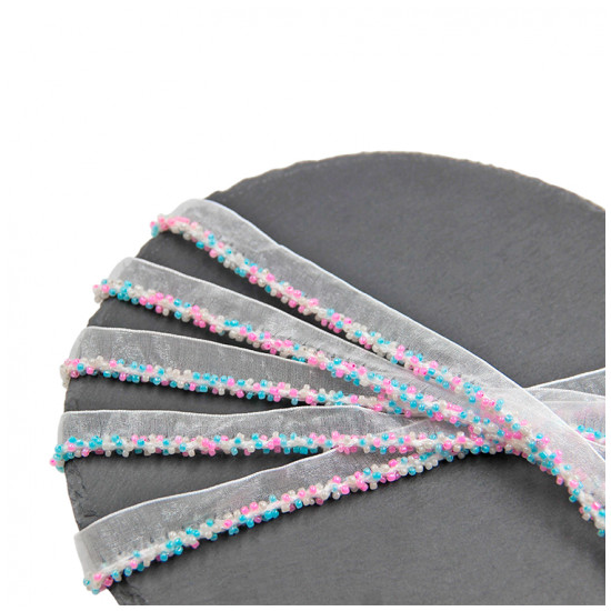 Тесьма декоративная из бисера 9985ТЕ